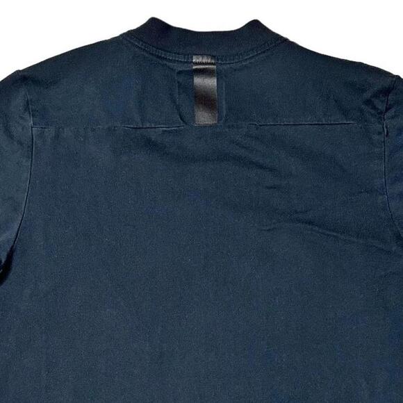 Nike Tech Bonded Short Sleeve Button Down Shirt Black Mens S - Picture 9 of 9